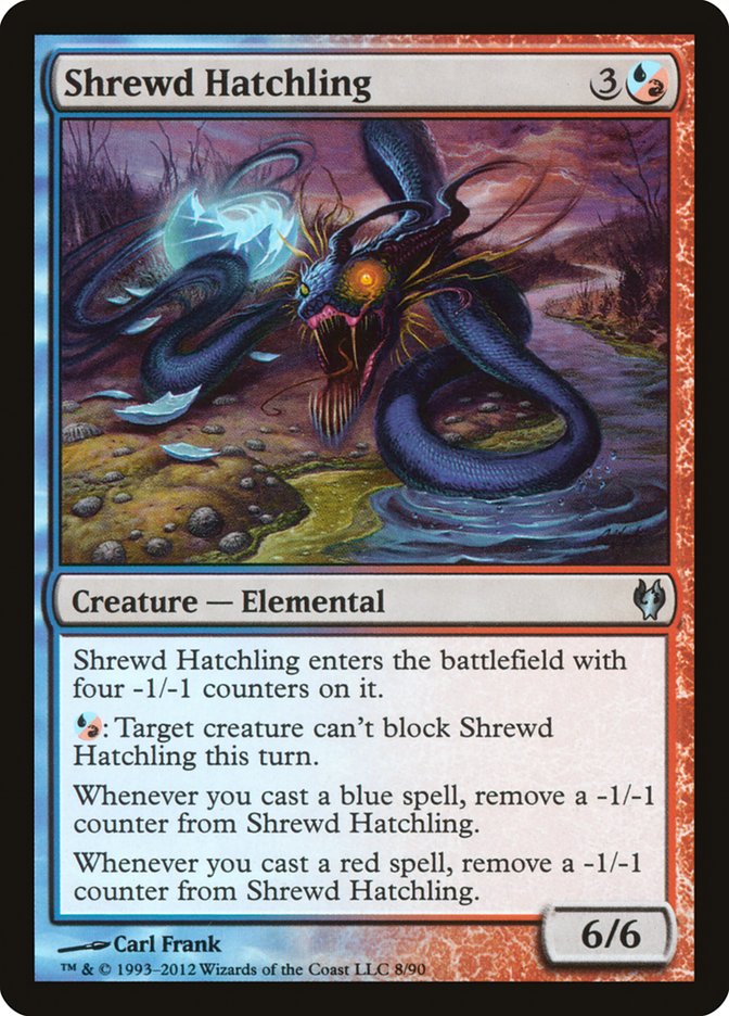 Shrewd Hatchling [Duel Decks: Izzet vs. Golgari] | Shuffle n Cut Hobbies & Games