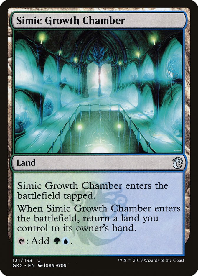 Simic Growth Chamber [Ravnica Allegiance Guild Kit] | Shuffle n Cut Hobbies & Games