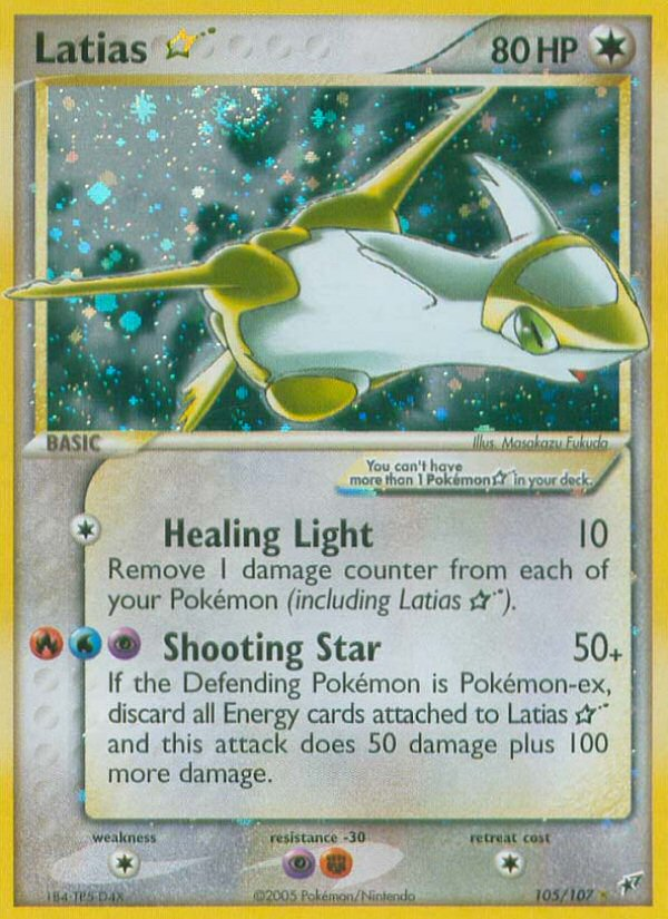 Latias Star (105/107) [EX: Deoxys] | Shuffle n Cut Hobbies & Games