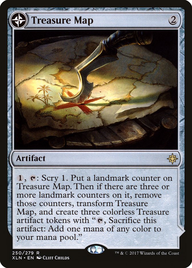 Treasure Map // Treasure Cove [Ixalan] | Shuffle n Cut Hobbies & Games