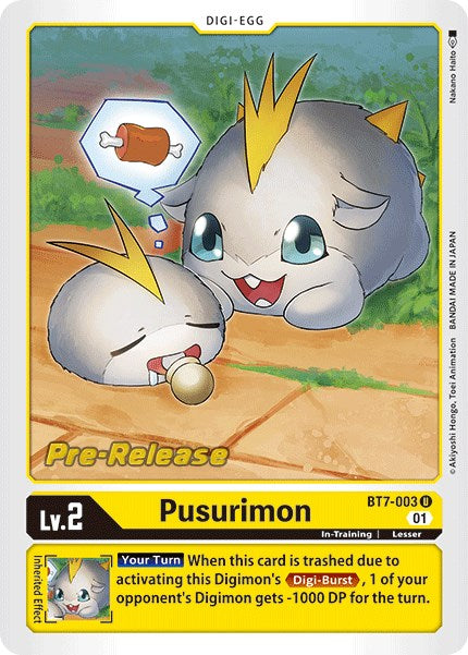 Pusurimon [BT7-003] [Next Adventure Pre-Release Cards] | Shuffle n Cut Hobbies & Games