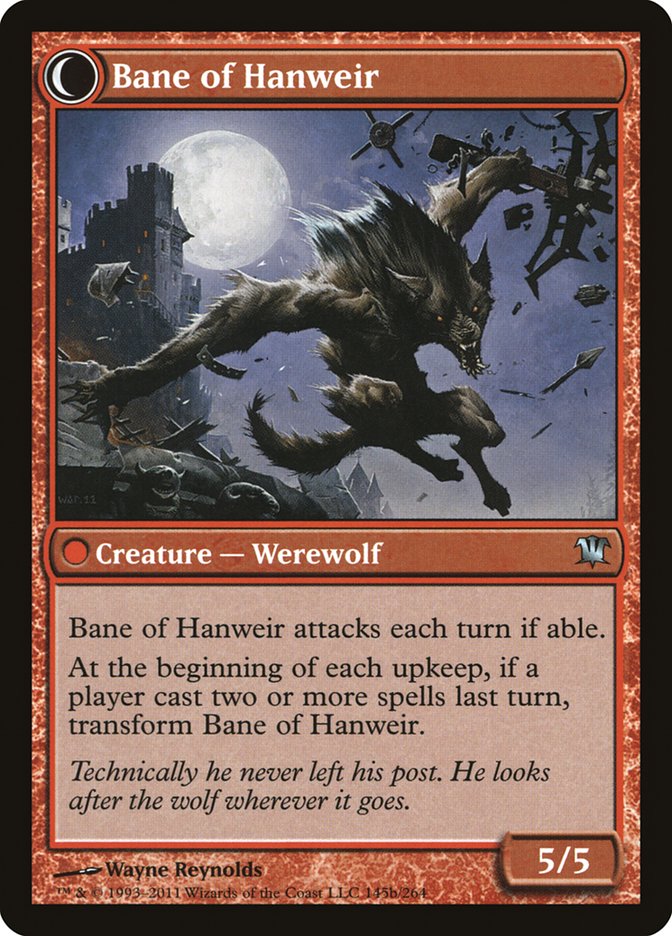 Hanweir Watchkeep // Bane of Hanweir [Innistrad] | Shuffle n Cut Hobbies & Games