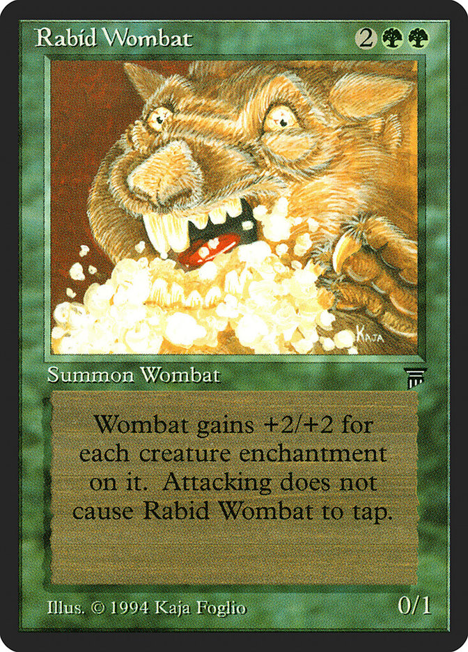 Rabid Wombat [Legends] | Shuffle n Cut Hobbies & Games