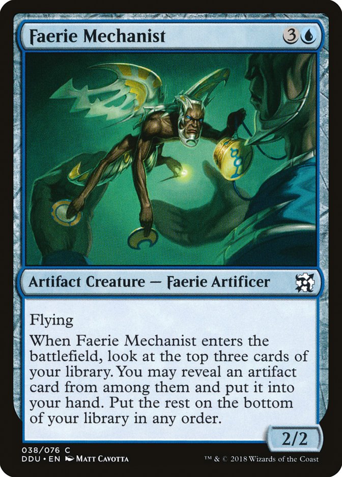 Faerie Mechanist [Duel Decks: Elves vs. Inventors] | Shuffle n Cut Hobbies & Games