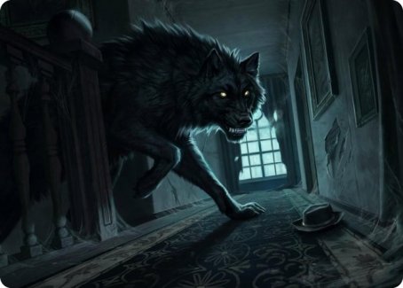 Primal Adversary Art Card [Innistrad: Midnight Hunt Art Series] | Shuffle n Cut Hobbies & Games