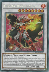 Geomathmech Magma [MYFI-EN007] Secret Rare | Shuffle n Cut Hobbies & Games