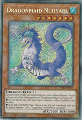 Dragonmaid Nudyarl [MYFI-EN017] Secret Rare | Shuffle n Cut Hobbies & Games