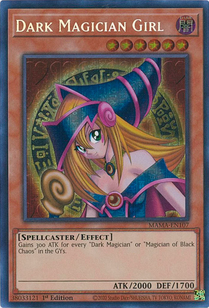 Dark Magician Girl [MAMA-EN107] Ultra Pharaoh's Rare | Shuffle n Cut Hobbies & Games