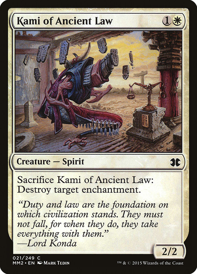 Kami of Ancient Law [Modern Masters 2015] | Shuffle n Cut Hobbies & Games