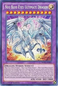 Neo Blue-Eyes Ultimate Dragon [MVP1-ENS01] Secret Rare | Shuffle n Cut Hobbies & Games