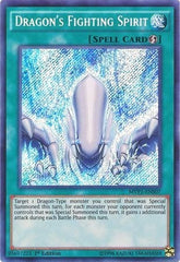 Dragon's Fighting Spirit [MVP1-ENS07] Secret Rare | Shuffle n Cut Hobbies & Games