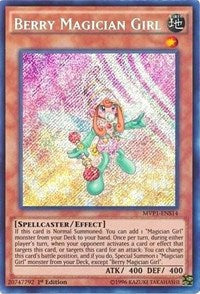 Berry Magician Girl [MVP1-ENS14] Secret Rare | Shuffle n Cut Hobbies & Games