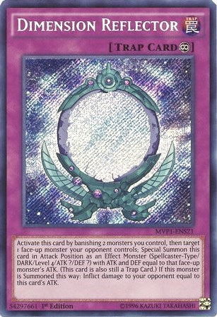 Dimension Reflector [MVP1-ENS21] Secret Rare | Shuffle n Cut Hobbies & Games