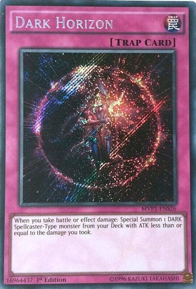 Dark Horizon [MVP1-ENS26] Secret Rare | Shuffle n Cut Hobbies & Games