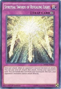 Spiritual Swords of Revealing Light [MVP1-ENS31] Secret Rare | Shuffle n Cut Hobbies & Games