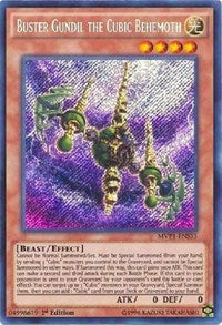 Buster Gundil the Cubic Behemoth [MVP1-ENS35] Secret Rare | Shuffle n Cut Hobbies & Games