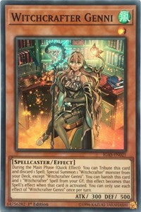 Witchcrafter Genni [IGAS-EN021] Super Rare | Shuffle n Cut Hobbies & Games