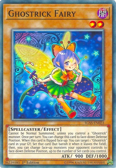 Ghostrick Fairy [IGAS-EN023] Common | Shuffle n Cut Hobbies & Games