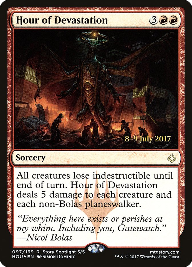 Hour of Devastation [Hour of Devastation Prerelease Promos] | Shuffle n Cut Hobbies & Games