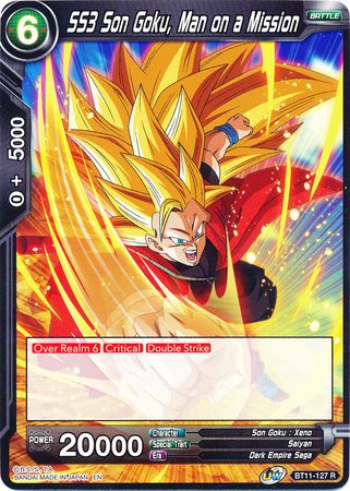 SS3 Son Goku, Man on a Mission [BT11-127] | Shuffle n Cut Hobbies & Games