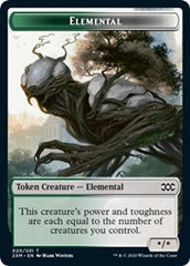 Elemental // Treasure Double-Sided Token [Double Masters Tokens] | Shuffle n Cut Hobbies & Games