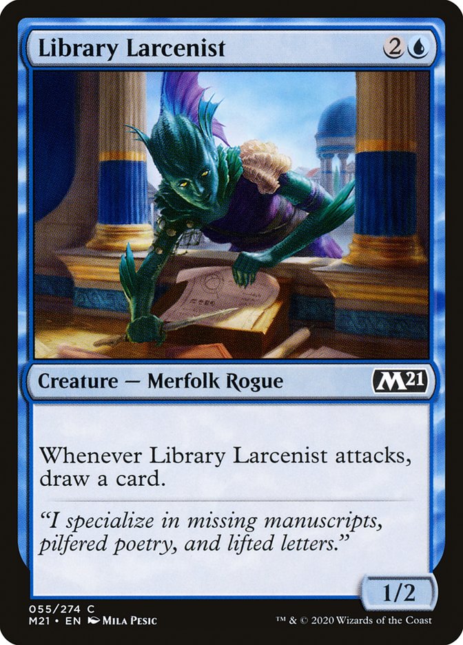 Library Larcenist [Core Set 2021] | Shuffle n Cut Hobbies & Games