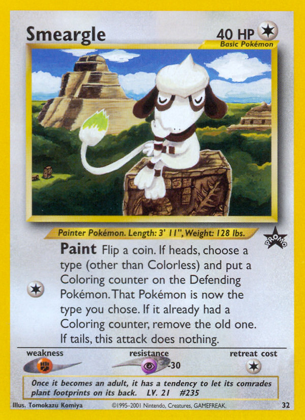 Smeargle (32) [Wizards of the Coast: Black Star Promos] | Shuffle n Cut Hobbies & Games