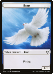 Bird // Cat Double-Sided Token [Phyrexia: All Will Be One Commander Tokens] | Shuffle n Cut Hobbies & Games