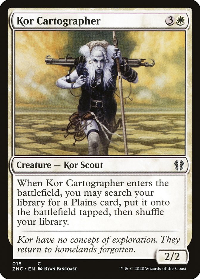 Kor Cartographer [Zendikar Rising Commander] | Shuffle n Cut Hobbies & Games