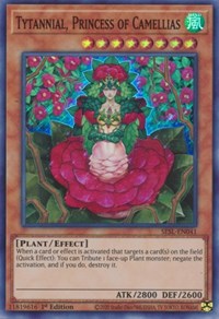 Tytannial, Princess of Camellias [SESL-EN041] Super Rare | Shuffle n Cut Hobbies & Games