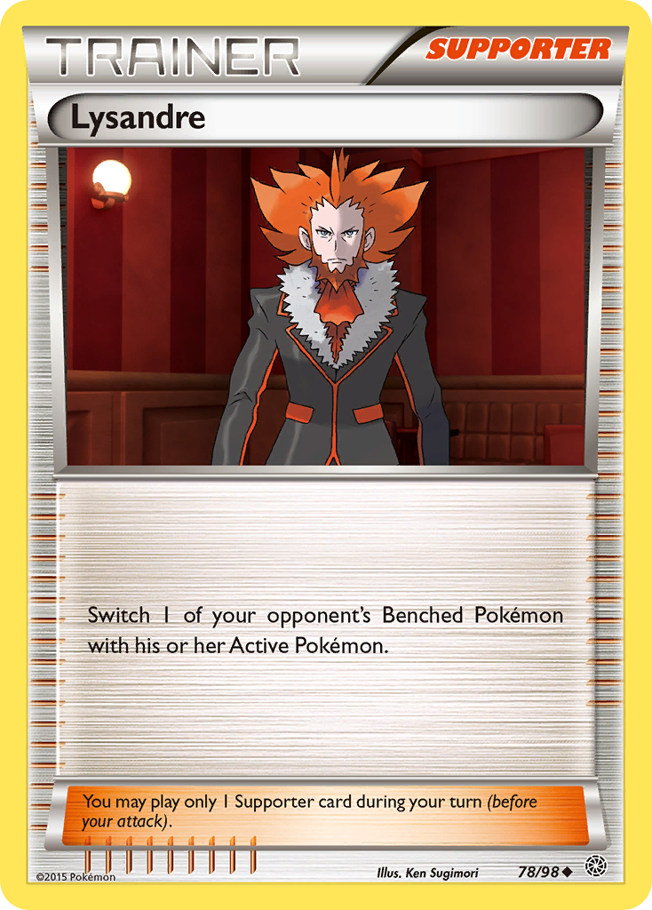 Lysandre (78/98) [XY: Ancient Origins] | Shuffle n Cut Hobbies & Games