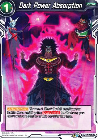 Dark Power Absorption [BT11-149] | Shuffle n Cut Hobbies & Games