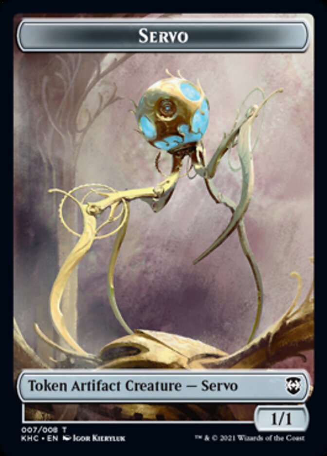 Servo Token [Kaldheim Commander Tokens] | Shuffle n Cut Hobbies & Games