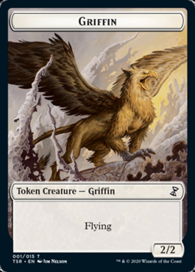 Griffin Token [Time Spiral Remastered Tokens] | Shuffle n Cut Hobbies & Games