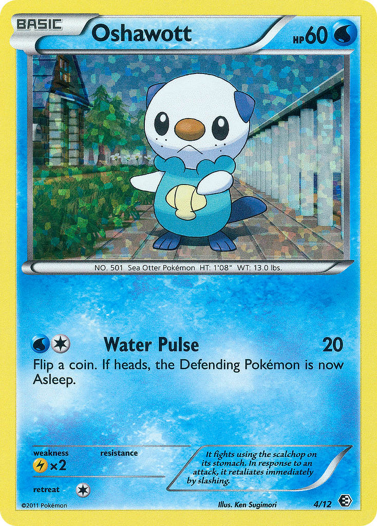 Oshawott (4/12) [McDonald's Promos: 2011 Collection] | Shuffle n Cut Hobbies & Games