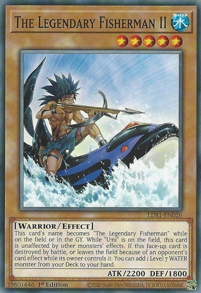 The Legendary Fisherman II [LDS1-EN026] Common | Shuffle n Cut Hobbies & Games