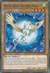 Crystal Beast Sapphire Pegasus [LDS1-EN098] Common | Shuffle n Cut Hobbies & Games