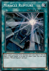 Miracle Rupture [BLAR-EN014] Secret Rare | Shuffle n Cut Hobbies & Games