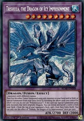 Trishula, the Dragon of Icy Imprisonment [BLAR-EN048] Secret Rare | Shuffle n Cut Hobbies & Games