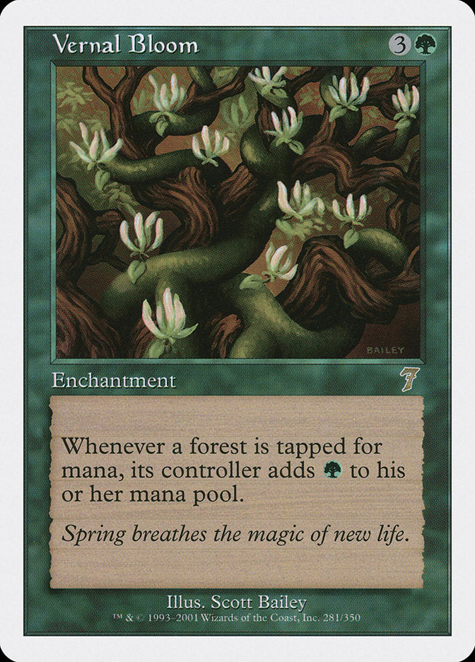 Vernal Bloom [Seventh Edition] | Shuffle n Cut Hobbies & Games