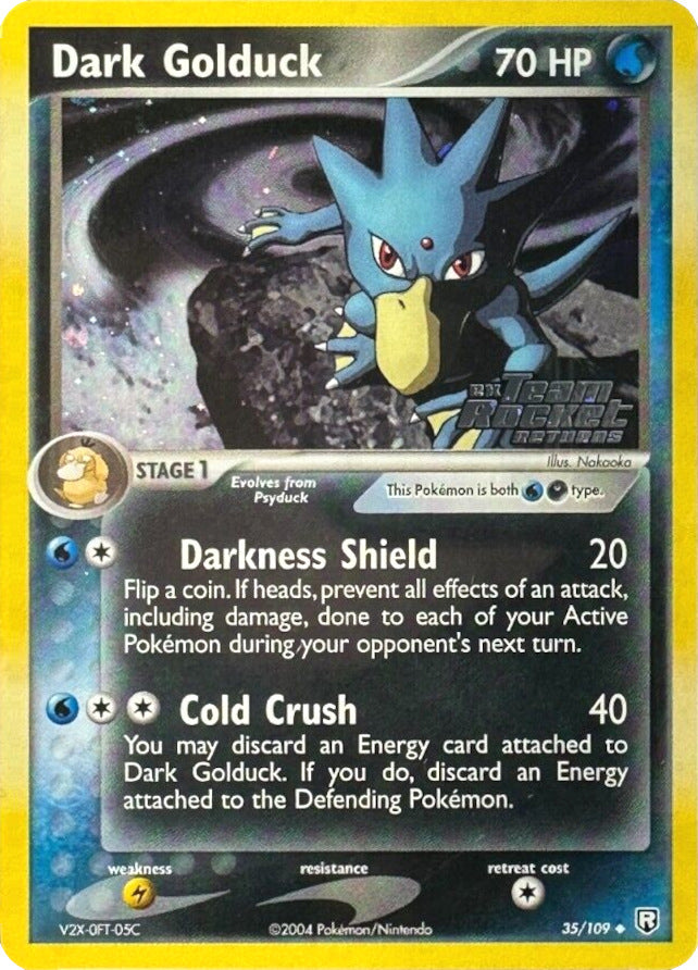 Dark Golduck (35/109) (Stamped) [EX: Team Rocket Returns] | Shuffle n Cut Hobbies & Games