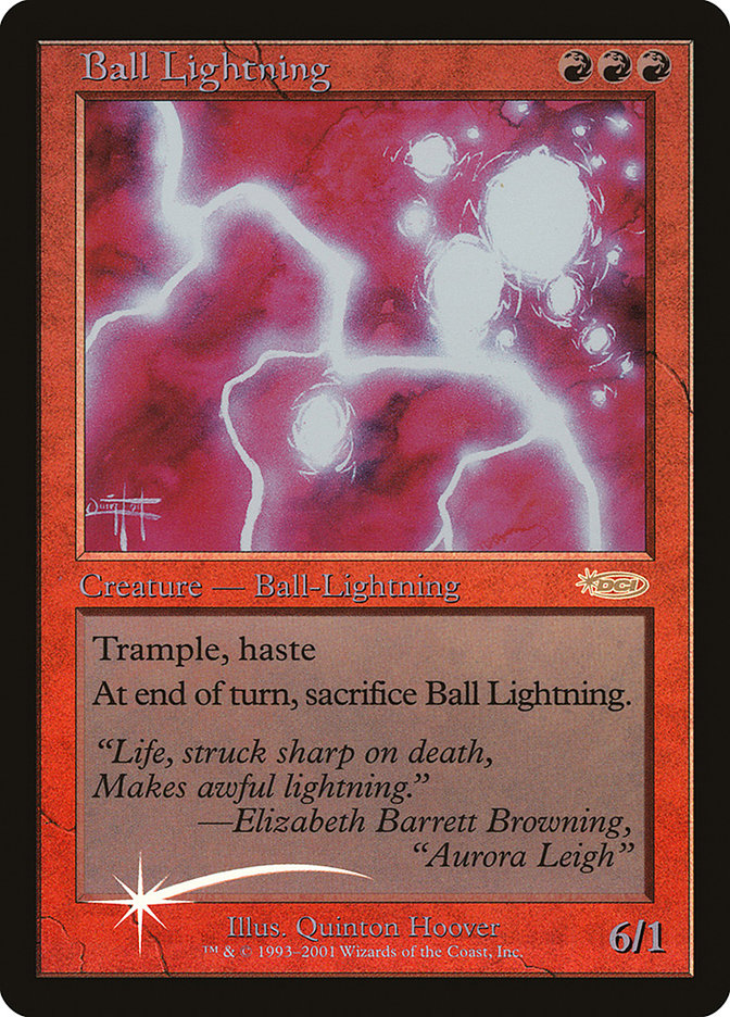 Ball Lightning [Judge Gift Cards 2001] | Shuffle n Cut Hobbies & Games