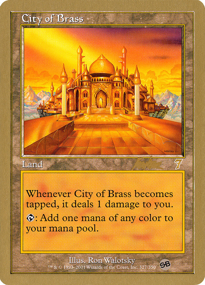 City of Brass (Brian Kibler) (SB) [World Championship Decks 2002] | Shuffle n Cut Hobbies & Games