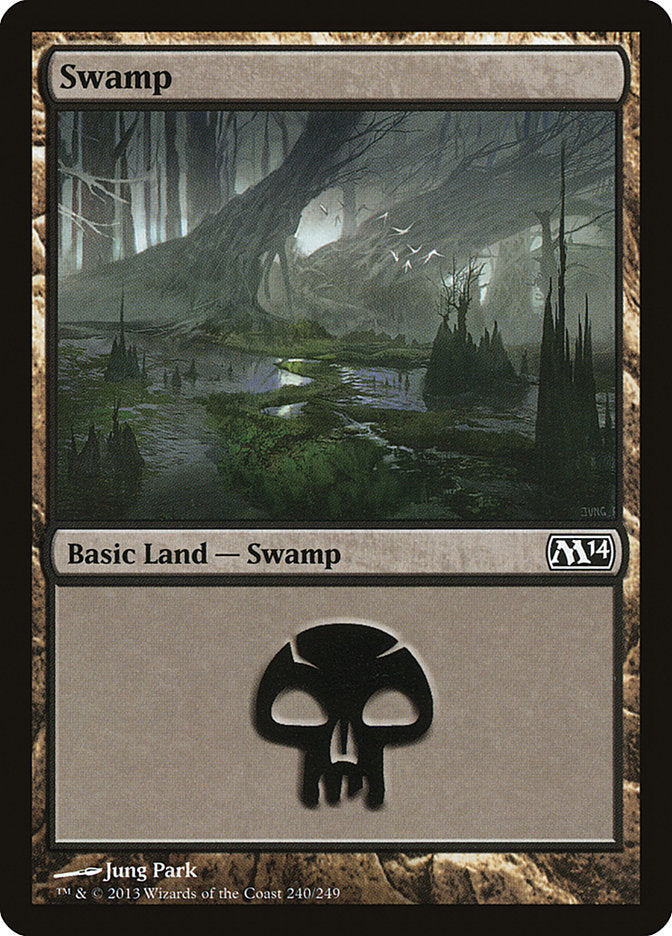 Swamp (240) [Magic 2014] | Shuffle n Cut Hobbies & Games