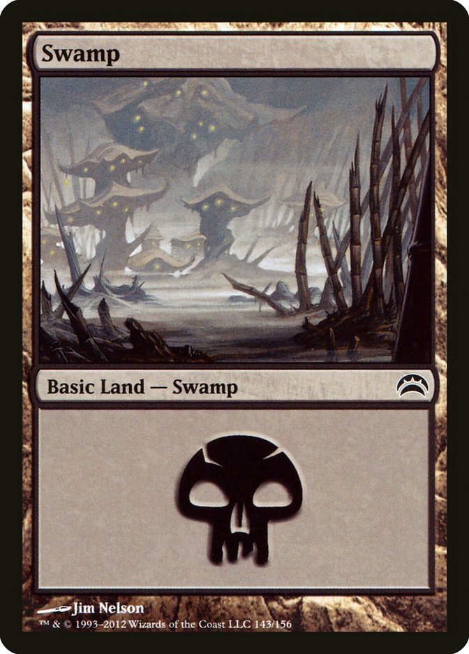 Swamp (143) [Planechase 2012] | Shuffle n Cut Hobbies & Games