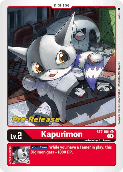 Kapurimon [BT7-001] [Next Adventure Pre-Release Cards] | Shuffle n Cut Hobbies & Games