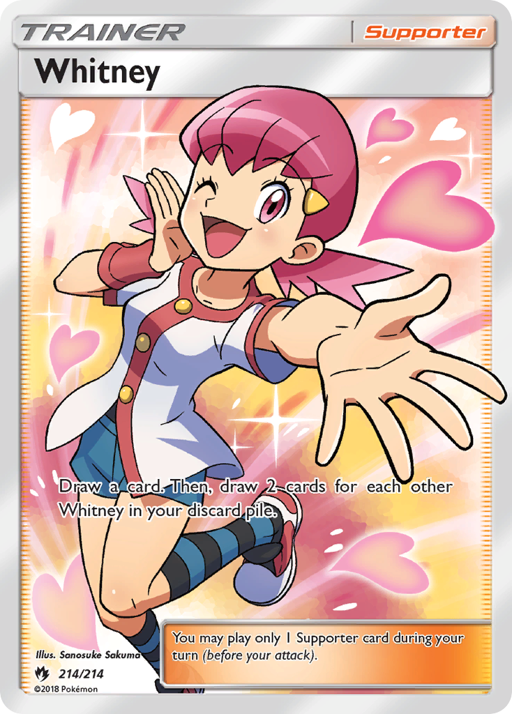 Whitney (214/214) [Sun & Moon: Lost Thunder] | Shuffle n Cut Hobbies & Games