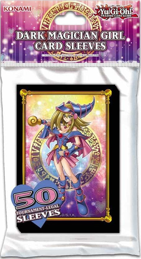 Konami Sleeves: Dark Magician Girl | Shuffle n Cut Hobbies & Games