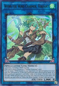 Wynn the Wind Charmer, Verdant [MP20-EN124] Ultra Rare | Shuffle n Cut Hobbies & Games