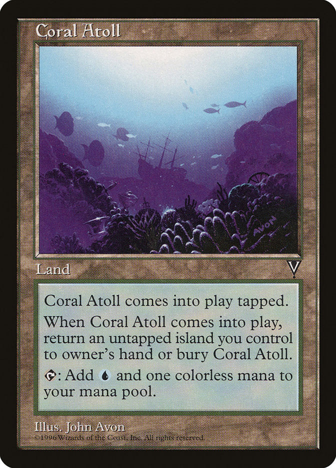 Coral Atoll [Visions] | Shuffle n Cut Hobbies & Games